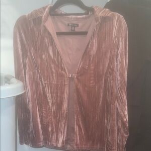 Crush Velvet Pink jacket by Versona